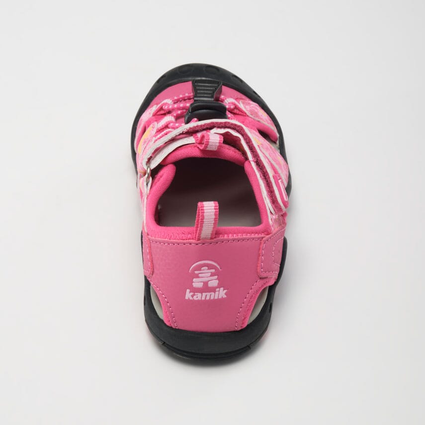 Crab Print Kids' Closed Toe Sandals - Non-Slip Water Shoes for Beach, Pool & Outdoor Play | Comfortable & Durable Children's Summer Footwear
