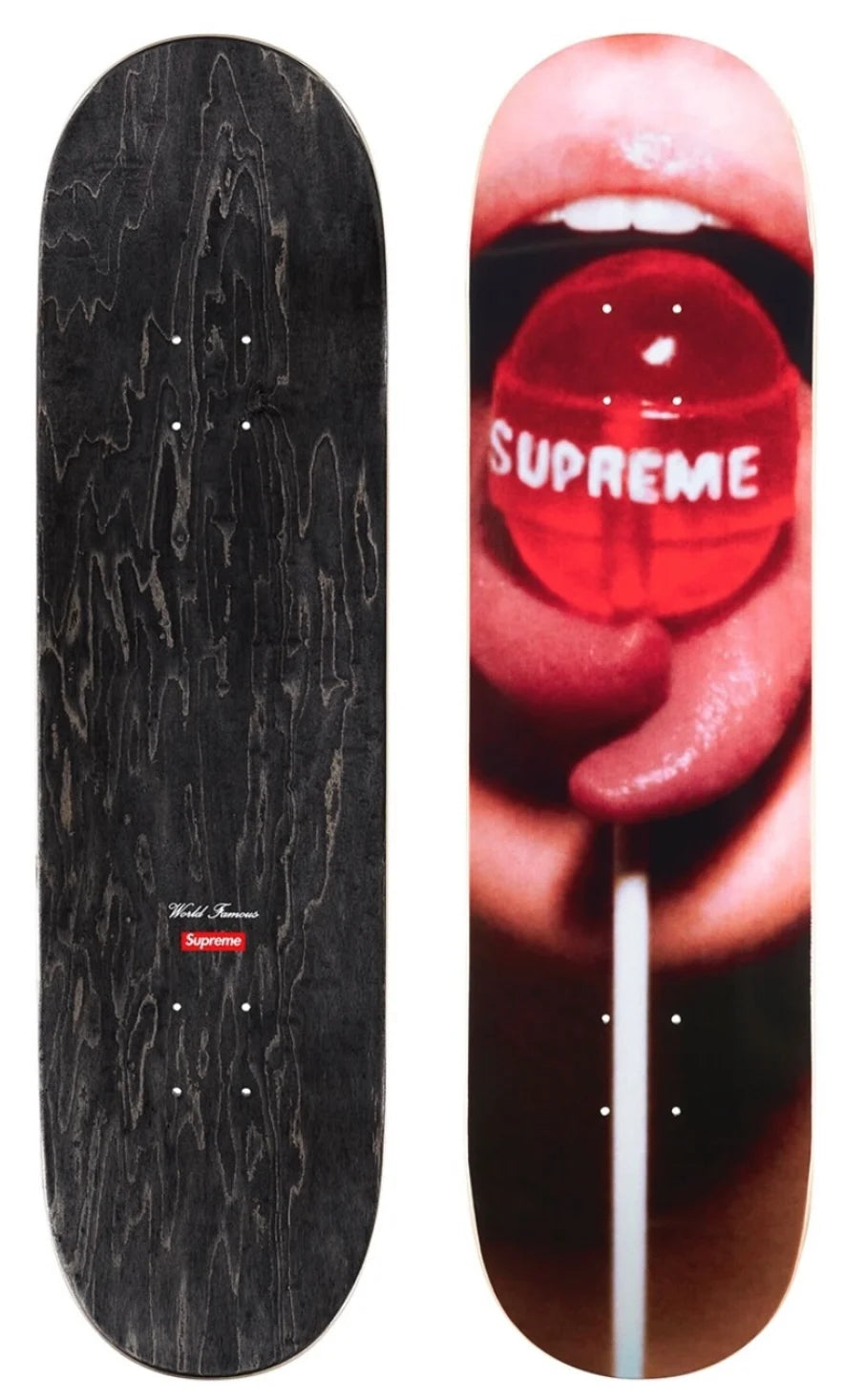 Supreme Lollipop Skateboard - Professional Street Skateboard Deck for Adults & Teens - Perfect for Tricks, Commuting & Urban Riding