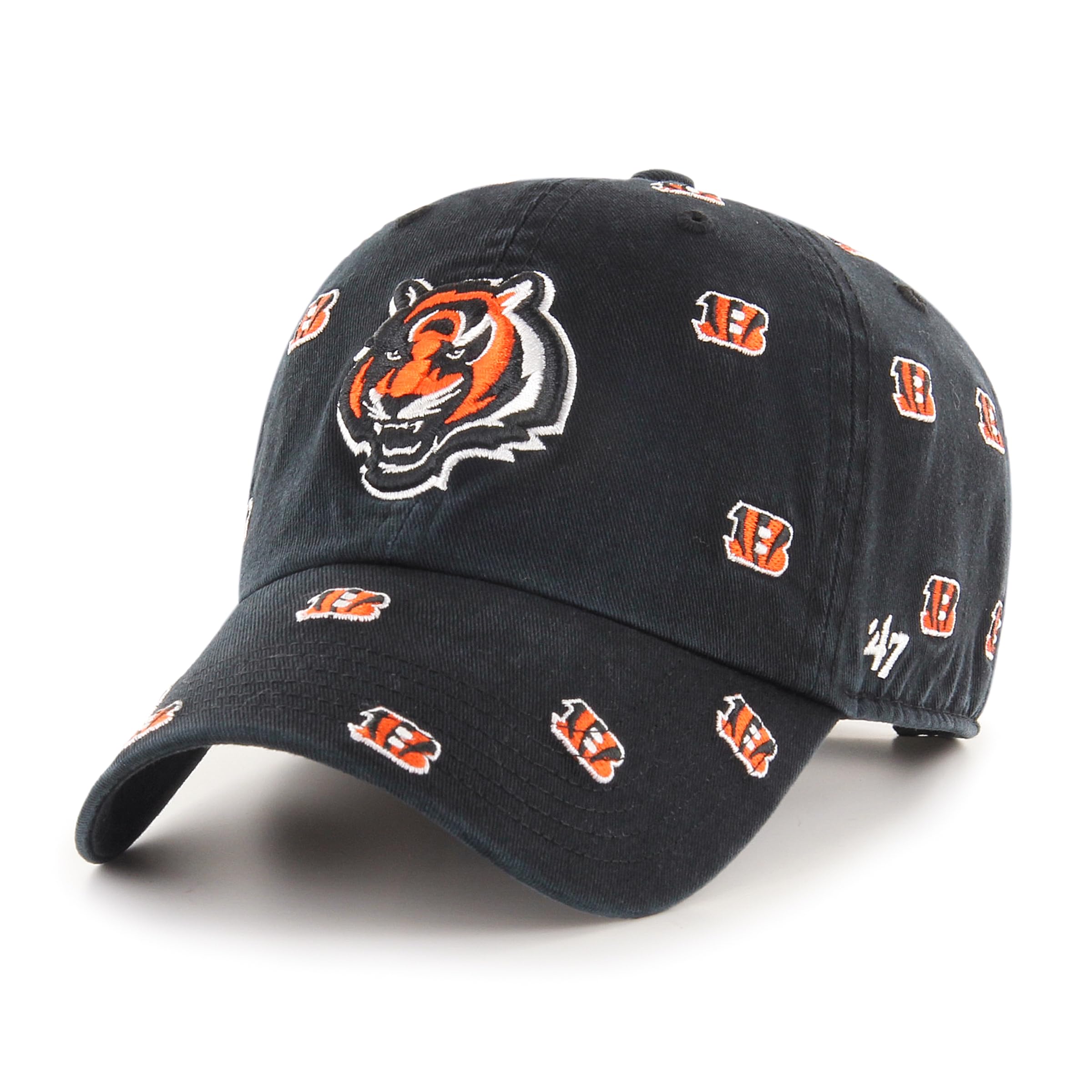 47 Women's NFL Team Confetti Clean Up Adjustable Hat - Adjustable Baseball Cap for Women, Team Logo Embroidery, Perfect for Game Day, Tailgating & Sports Events