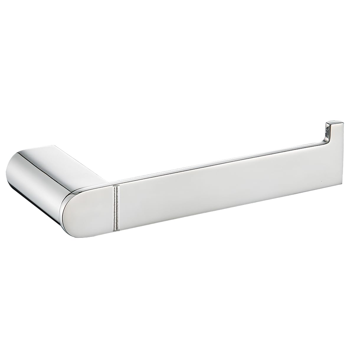 Premium 304 Stainless Steel Wall Mount Toilet Paper Holder for Mega Rolls - Sturdy Polished Chrome Bathroom Tissue Dispenser for Home, Office & RV Use