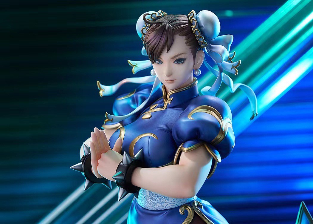 Max Factory Chun Li Action Figure - Street Fighter Collectible for Fans | Perfect for Display, Gaming Room Decor, and Gift for Anime Lovers