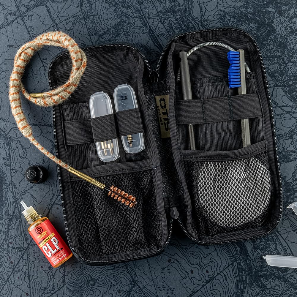 Otis Technology Defender Series Gun Cleaning Kit - Premium Rifle & Pistol Cleaning Tools (Select Your Caliber) | Perfect for Firearm Maintenance, Hunting, and Shooting Range Use