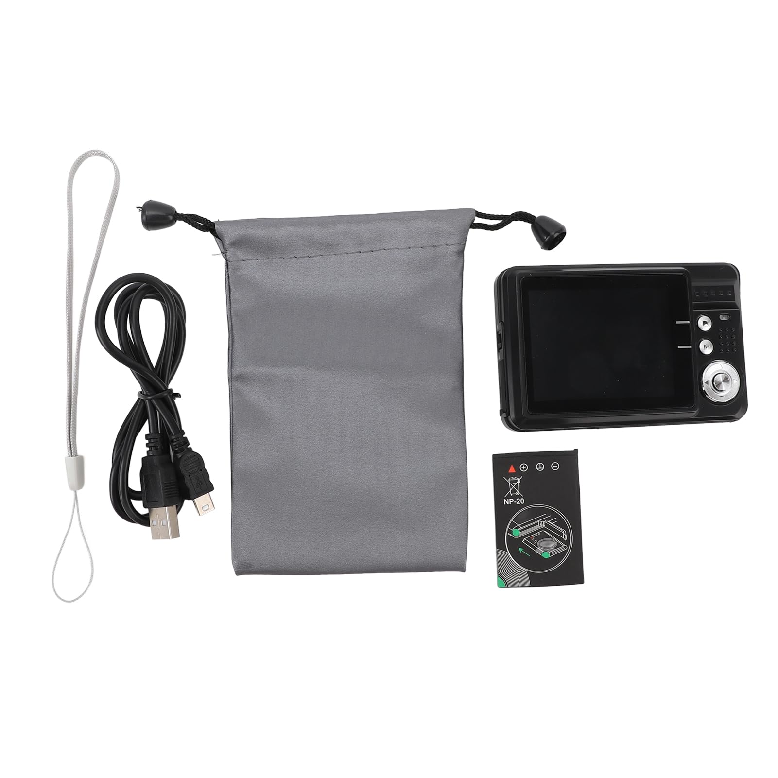 48MP HD Digital Camera with 2.7in TFT Display, 8x Zoom Anti-Shake Autofocus - Perfect for Students, Travel & Family Photography | Compact Smart Pocket Camera for Vlogging, Outdoor Adventures & Home Use