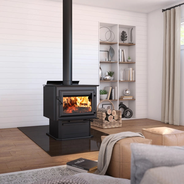 Ventis HES350 EPA Certified Wood Burning Stove - Efficient Heating for Cabins, Homes & Outdoor Spaces