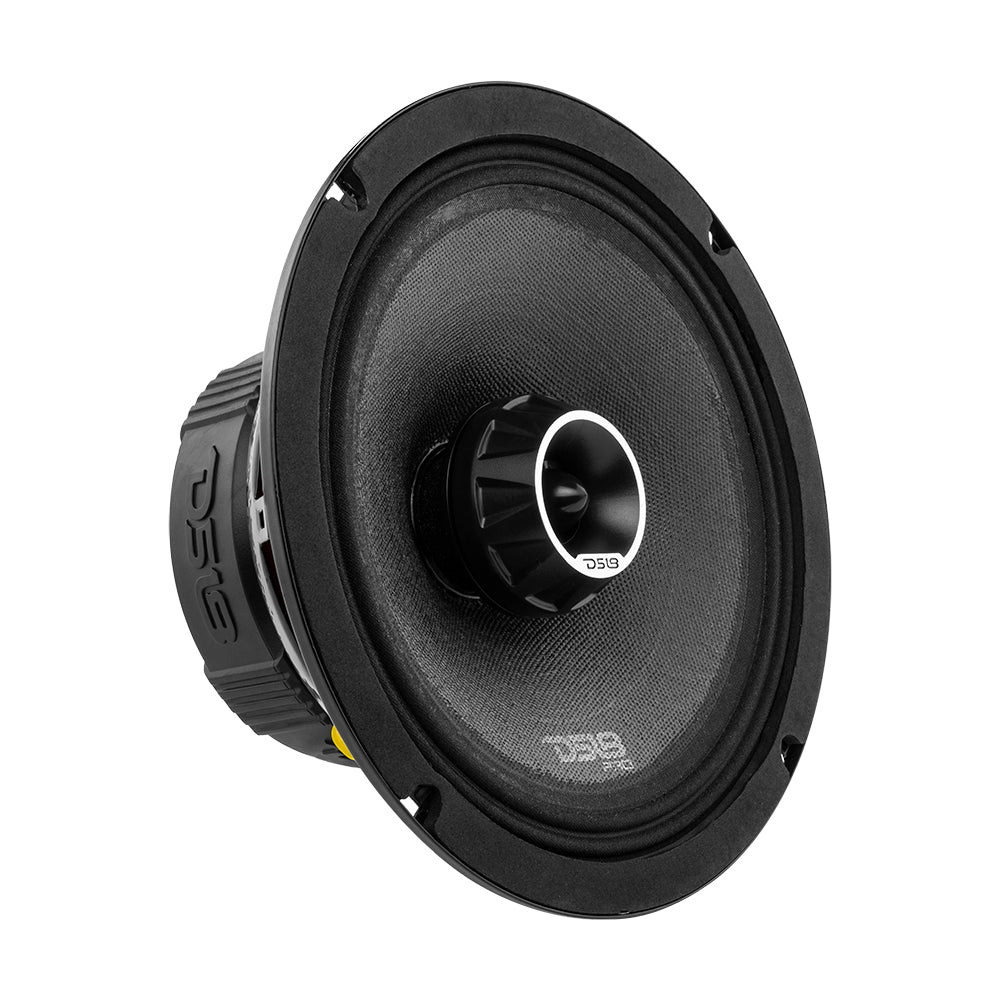 PRO ZT 8 Coaxial Mid-Range Loudspeaker - Water Resistant Cone, Built-in Bullet Tweeter & Grill - 275 Watts RMS, 4 Ohm - Perfect for Marine Audio, ATV/UTV Sound Systems & Outdoor PA Speakers