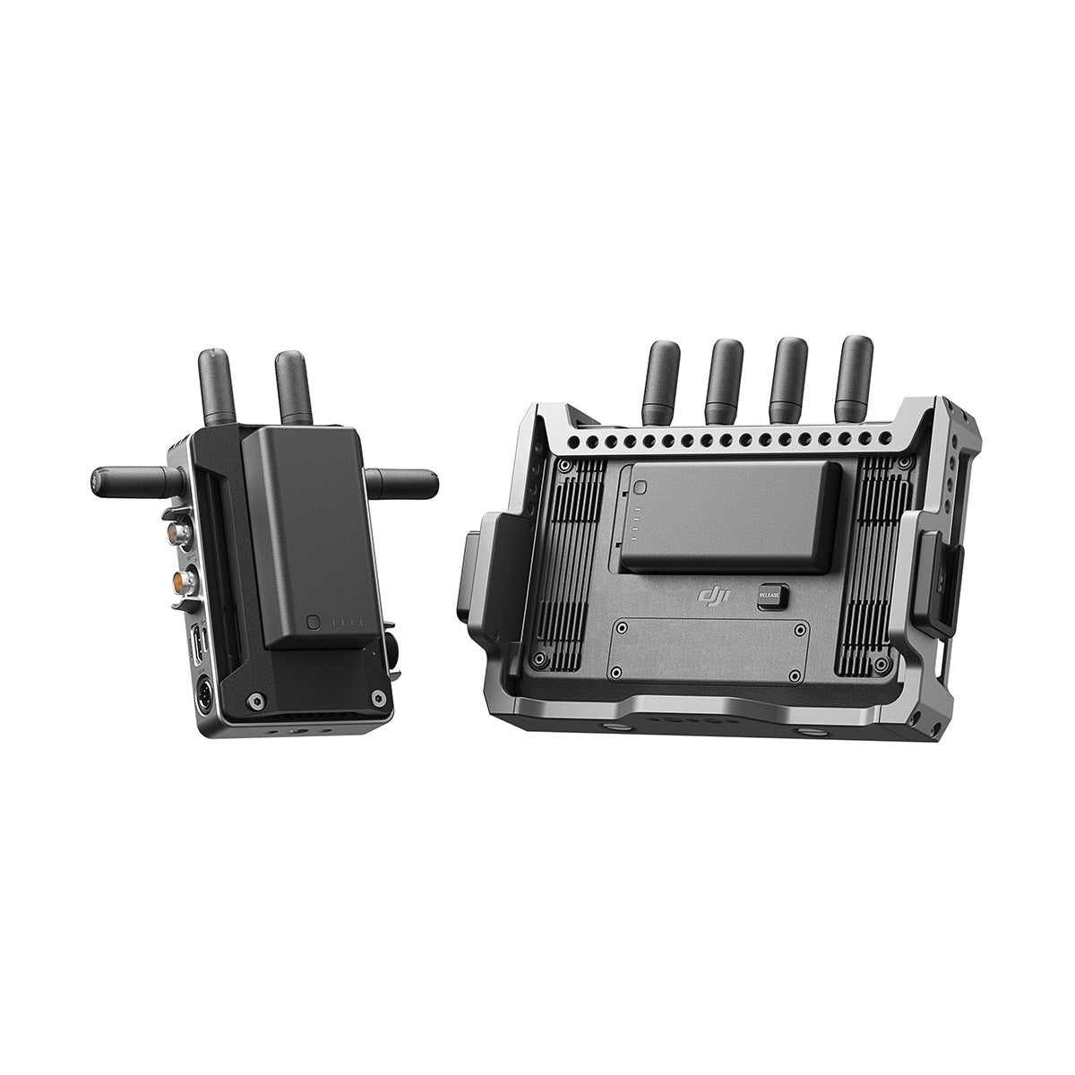 DJI Transmission Combo with High Bright Monitor - Wireless Video Transmission System for Professional Filmmaking - Perfect for Live Streaming, Film Production & Drone Videography