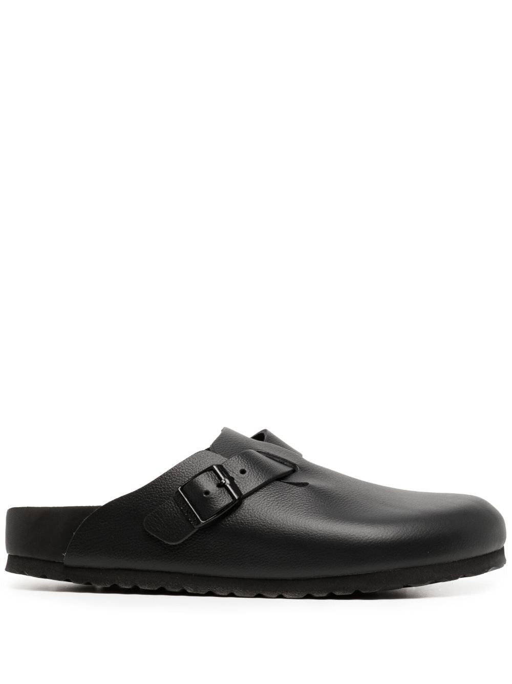 Birkenstock Black Sandals for Women & Men - Comfortable Cork Footbed Slides for Walking, Beach & Casual Wear