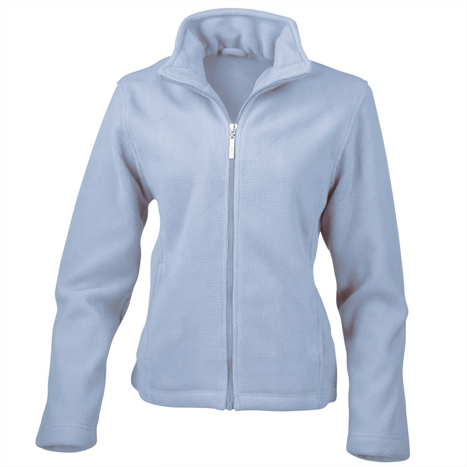 Women's Lightweight Semi-Micro Fleece Jacket - Soft Warm Outdoor Pullover for Hiking, Camping & Casual Wear