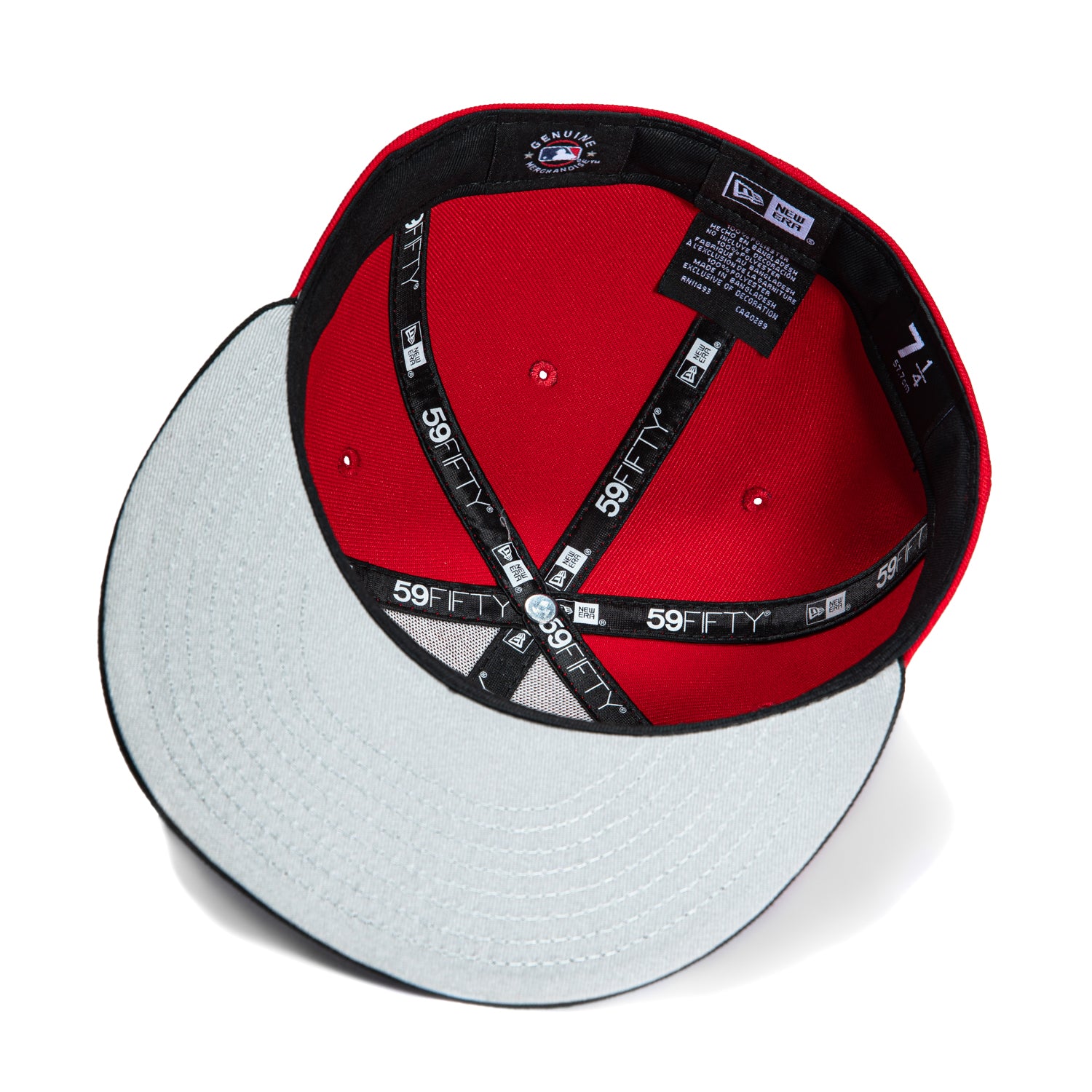 New Era 59Fifty Atlanta Braves Baseball Cap - Red, Black & White Adjustable Snapback Hat for Men & Women - Perfect for Baseball Games, Sports Events & Streetwear Fashion