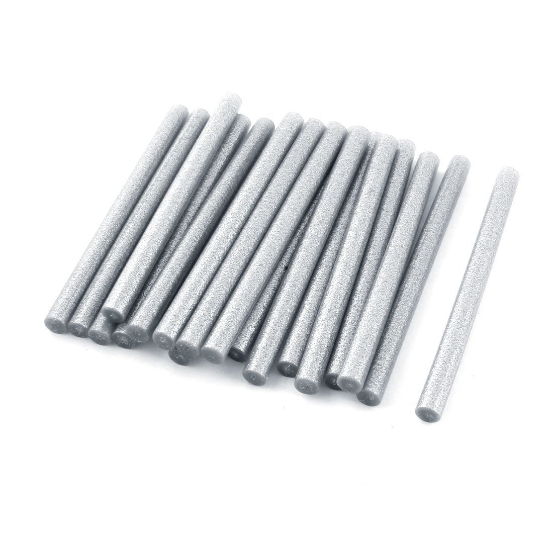 20Pcs Silver Glitter Hot Glue Sticks 11mm x 150mm for DIY Crafts, Home Repairs & Arts Projects - High Temperature Electric Glue Gun Sticks for Strong Bonding