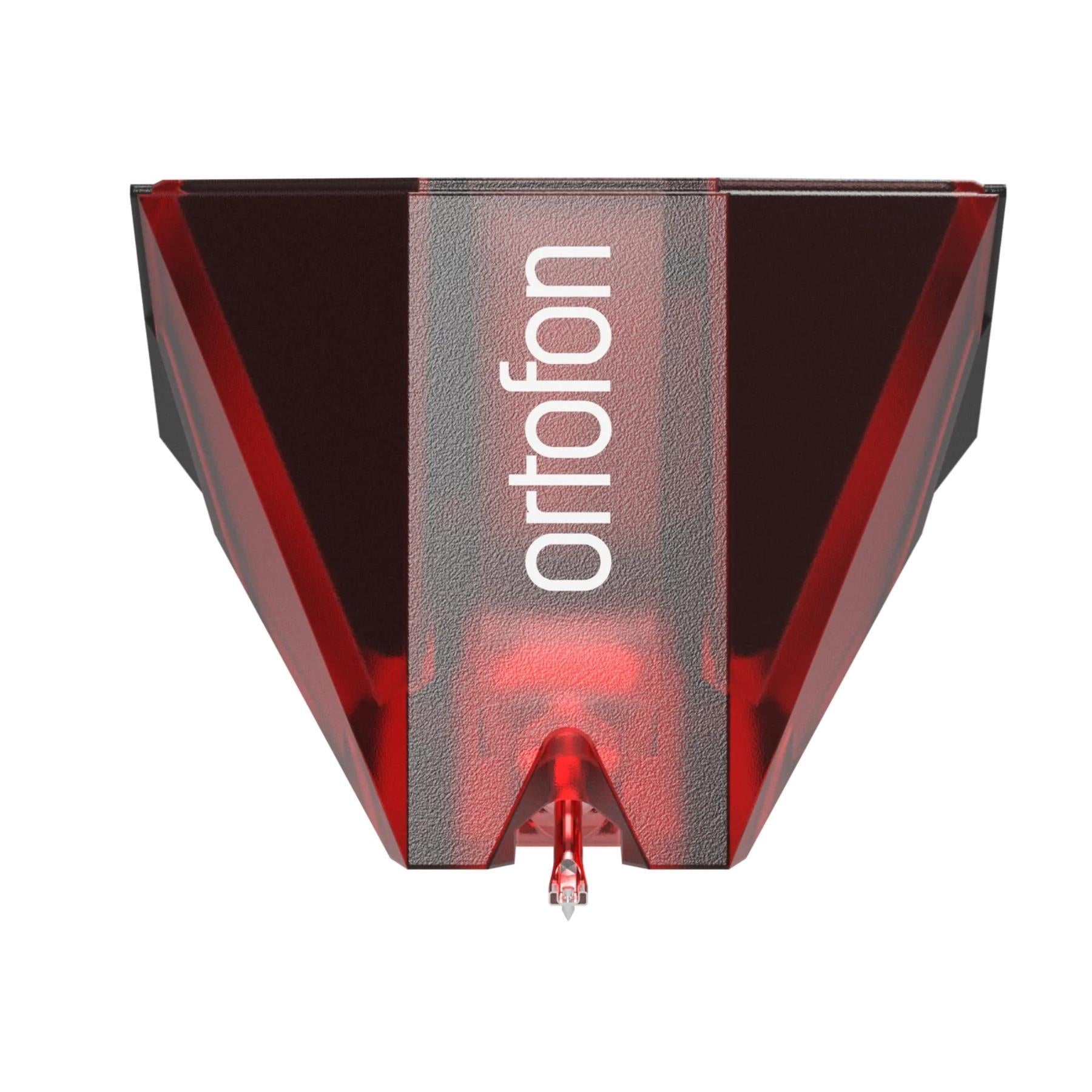 Ortofon 2MR Red Moving Magnet Phono Cartridge - High Performance Stylus for Low Profile Turntables - Perfect for Vinyl Record Playback & Hi-Fi Audio Systems