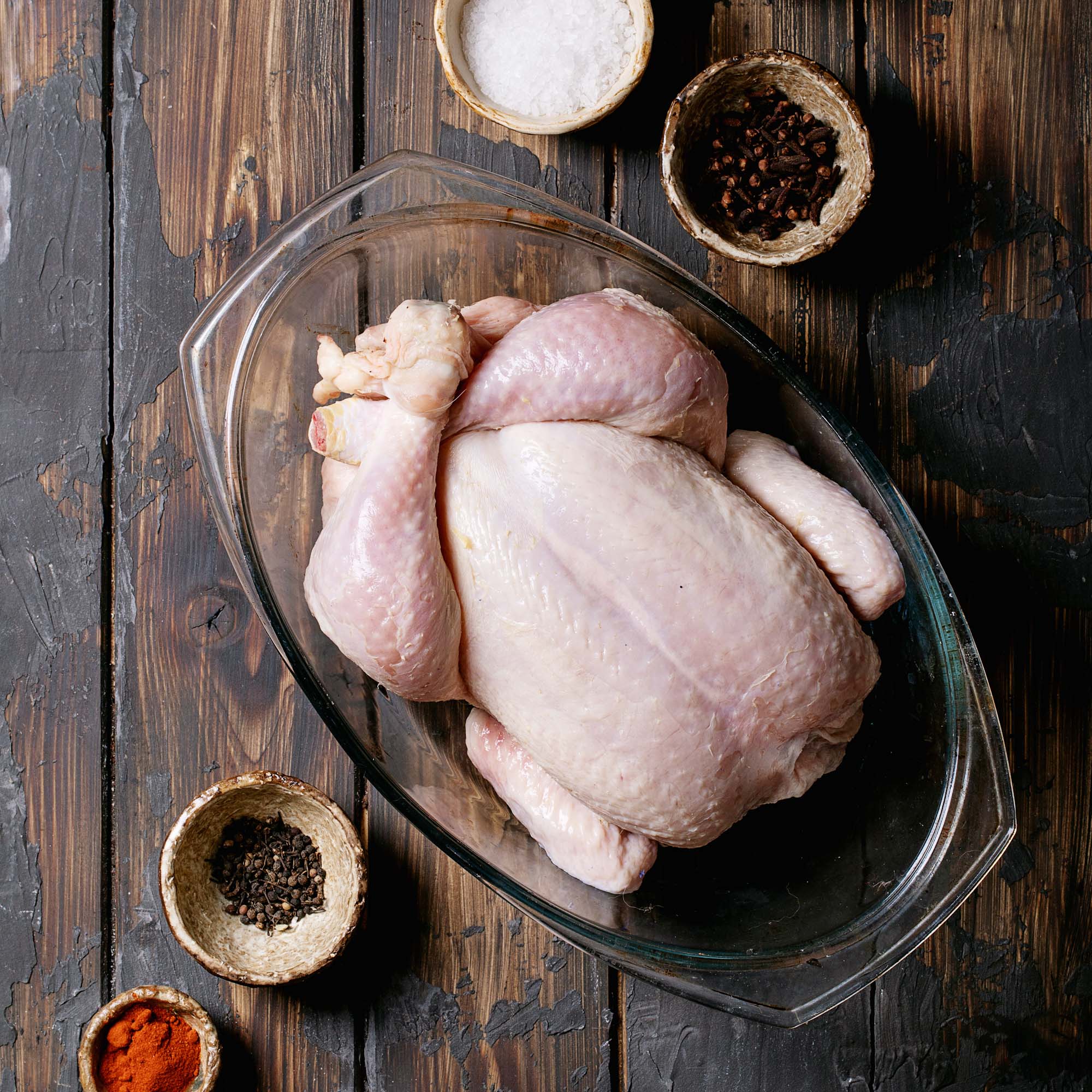 Organic Pasture-Raised Whole Chicken - Fresh, Antibiotic-Free, Non-GMO - Perfect for Roasting, Grilling, and Healthy Family Meals