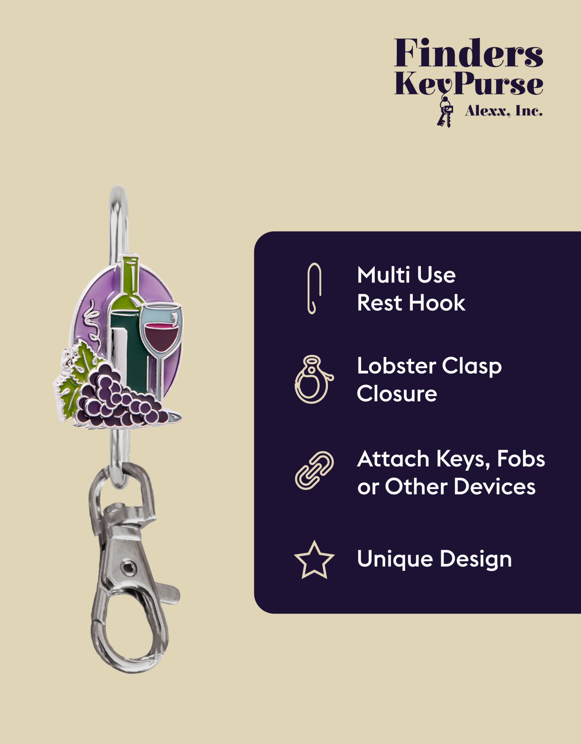 Women's Key Finder & Purse Organizer - Slimpickings Keychain Charm for Mom | Perfect Gift for Mother's Day, Travel & Everyday Use