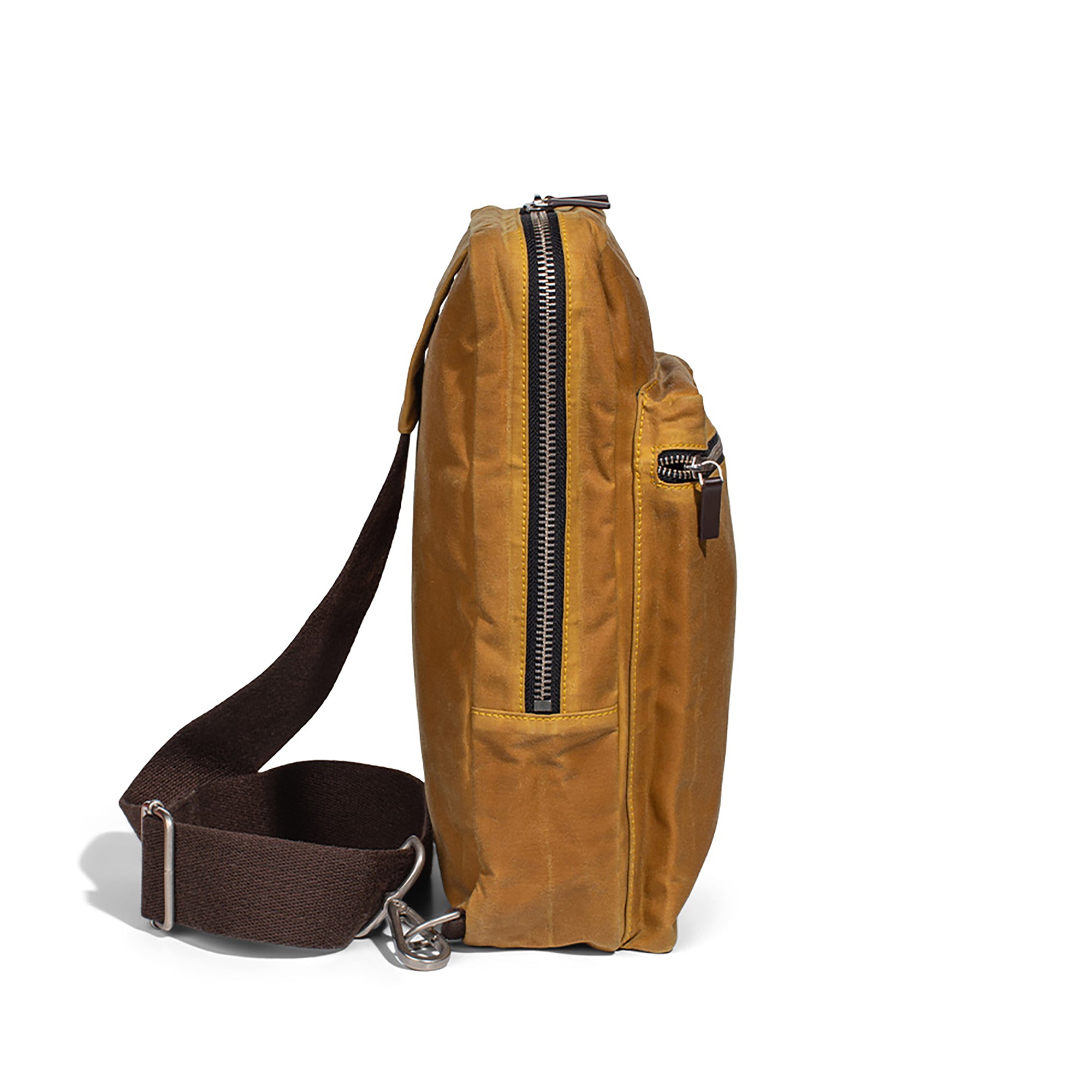 Derby Sling Bag Wax Leather Crossbody Bag for Men & Women - Stylish & Durable for Travel, Work & Everyday Use