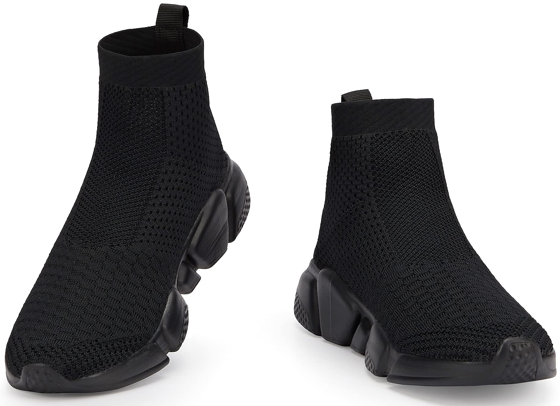 Santiro Women's Lightweight Slip-On High Top Sneakers - Comfortable Gym & Walking Shoes for Workout, Running, and Casual Wear