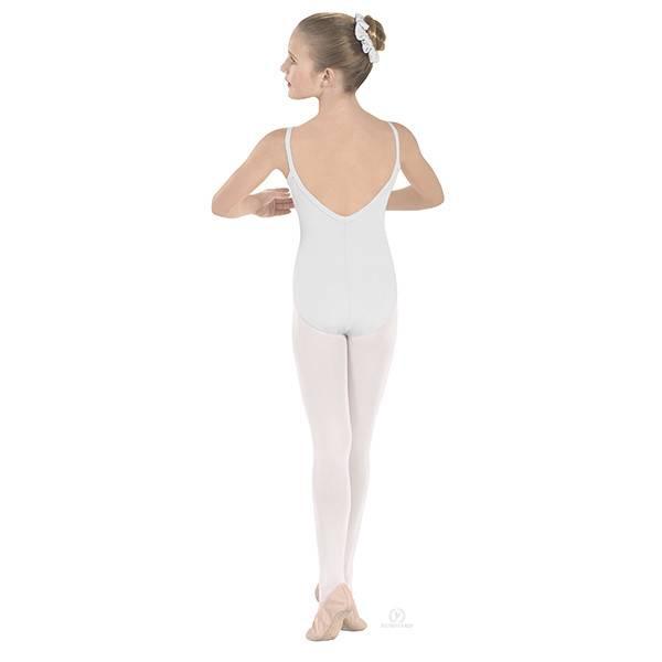 Eurotard Kids Cotton Camisole Leotard - Soft Stretch Dancewear for Ballet, Gymnastics & Performance (Ages 4-12)