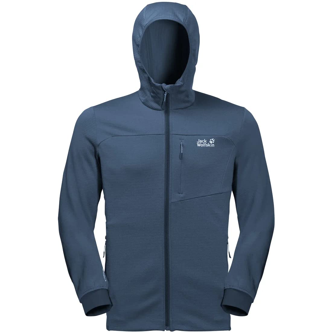 Jack Wolfskin Men's Hydro Grid Fleece Jacket for Outdoor Hiking