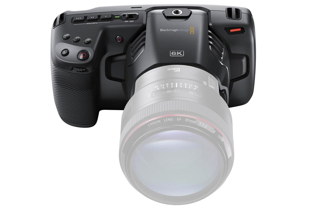 Blackmagic Design Pocket Cinema Camera 6K Pro - 6K Super 35 HDR Video Camera with EF Mount | Perfect for Filmmaking, Vlogging & Professional Video Production