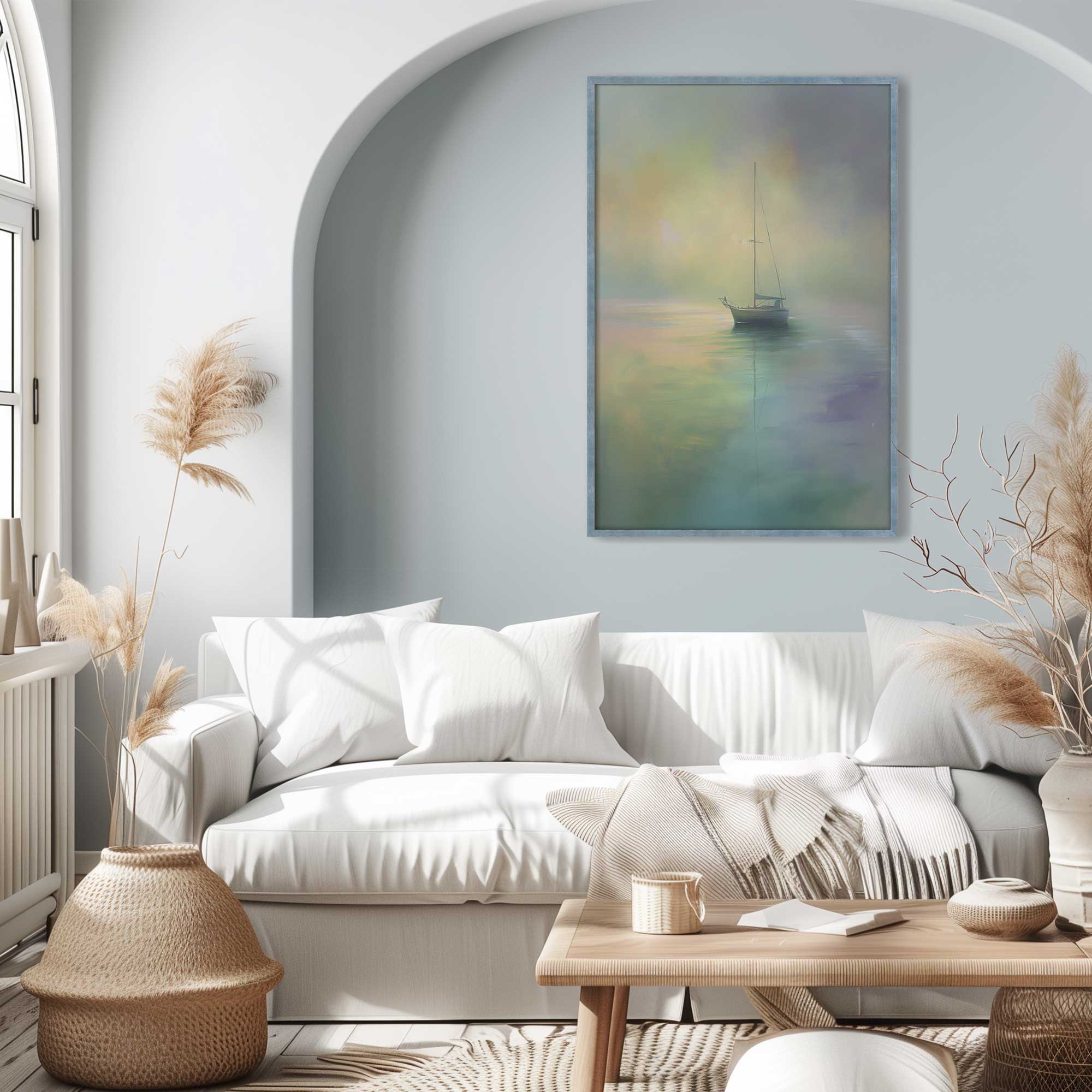 Guiding Light v1 Print - Inspirational Wall Art for Home & Office Decor | Perfect for Living Room, Bedroom, or Gift