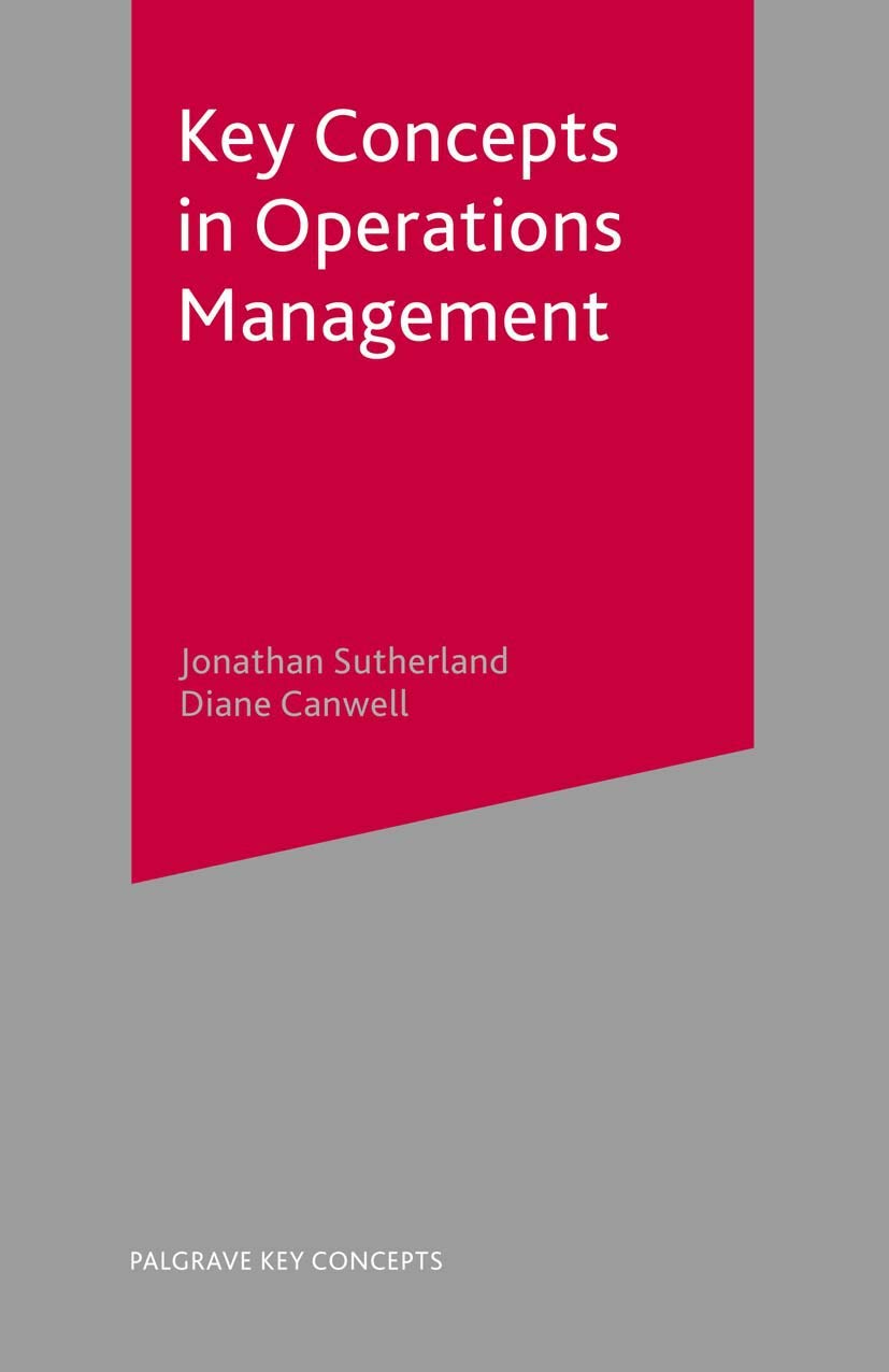 Key Concepts in Operations Management - Essential Strategies for Efficient Business Operations | Supply Chain, Logistics & Process Optimization