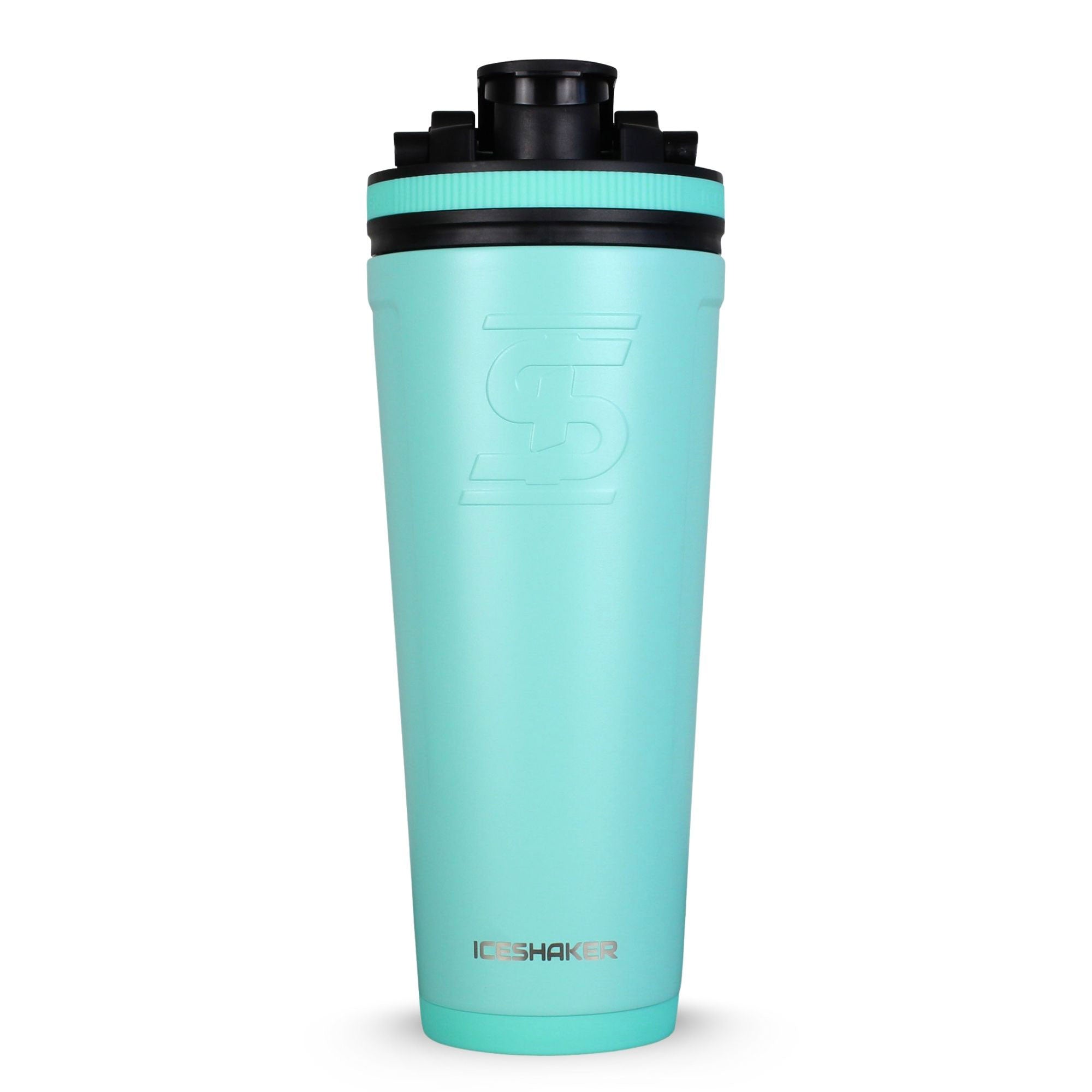 36oz Insulated Stainless Steel Ice Shaker Bottle for Gym & Workouts - Mint Green - Leakproof Protein Shaker with Mixing Ball - Perfect for Bodybuilding, Protein Drinks & Post-Workout Recovery