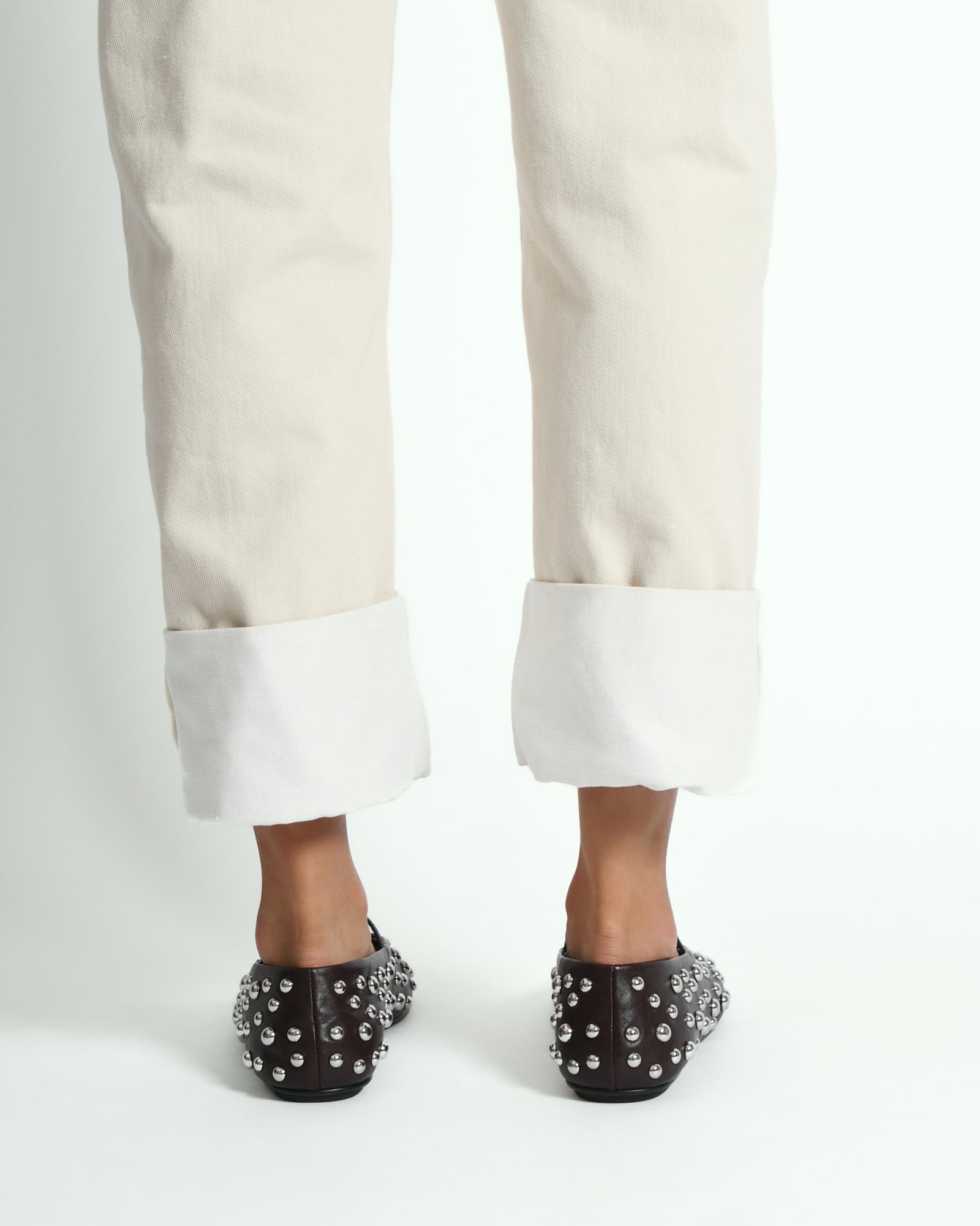 GOLDIE Women's Casual Flats - Merlot Leather Loafers for Comfort & Style | Perfect for Work, Travel & Everyday Wear