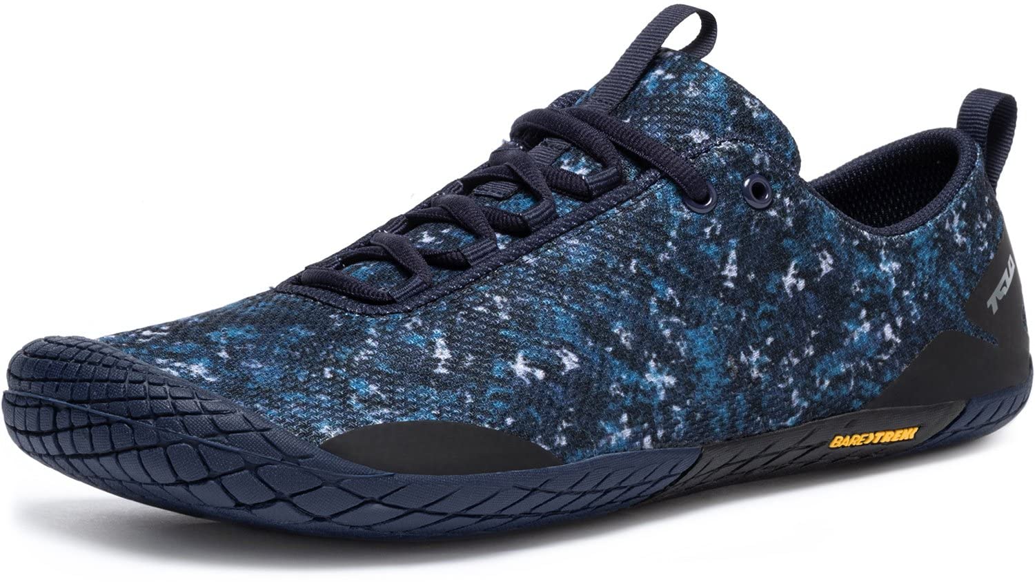 TSLA Men's Trail Running Shoes - Lightweight Barefoot Minimalist Athletic Shoes for Outdoor Walking & Hiking | Zero Drop Design with Non-Slip Sole | Perfect for Trail Running, Gym Workouts & Daily Wear