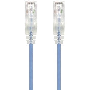 Alogic Blue Ultra Slim Cat6 Ethernet Cable 1m - 28AWG UTP High-Speed Network Cable with Gold Plated RJ45 Connectors for Office, Home & Gaming - LSZH Shielded for Safe Indoor Use