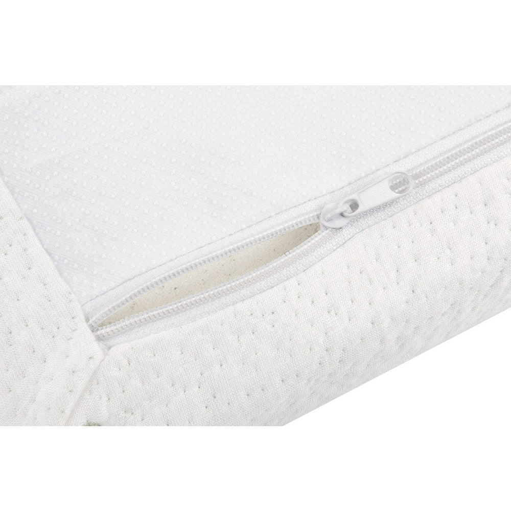 Premium Bamboo Memory Foam Mattress Topper - 3 Inch Cooling Gel Infused for Pressure Relief & Back Pain - Queen Size Bed Topper for Side Sleepers & Hot Sleepers - Perfect for Guest Beds, Dorms & Home Use