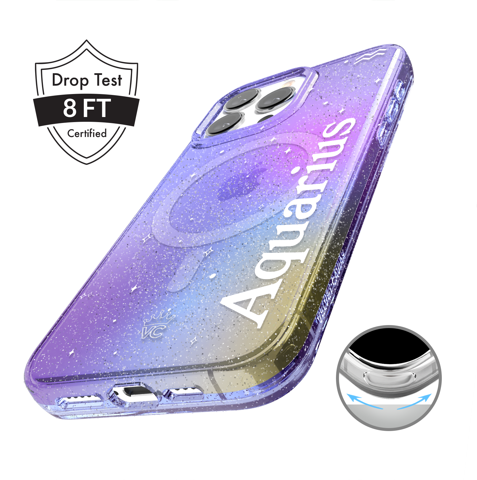 Sanctuary Aquarius iPhone Case - Premium Protective Cover for iPhone [Model] - Durable, Stylish & Slim Design - Perfect for Everyday Use, Travel & Outdoor Activities