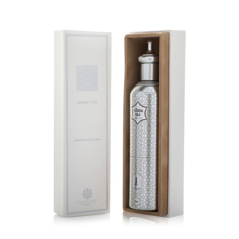 Smoke Oud Arabesque Collection Eau de Parfum 100ml - Luxury Arabian Perfume for Men & Women | Perfect for Evening Events, Romantic Dates & Special Occasions