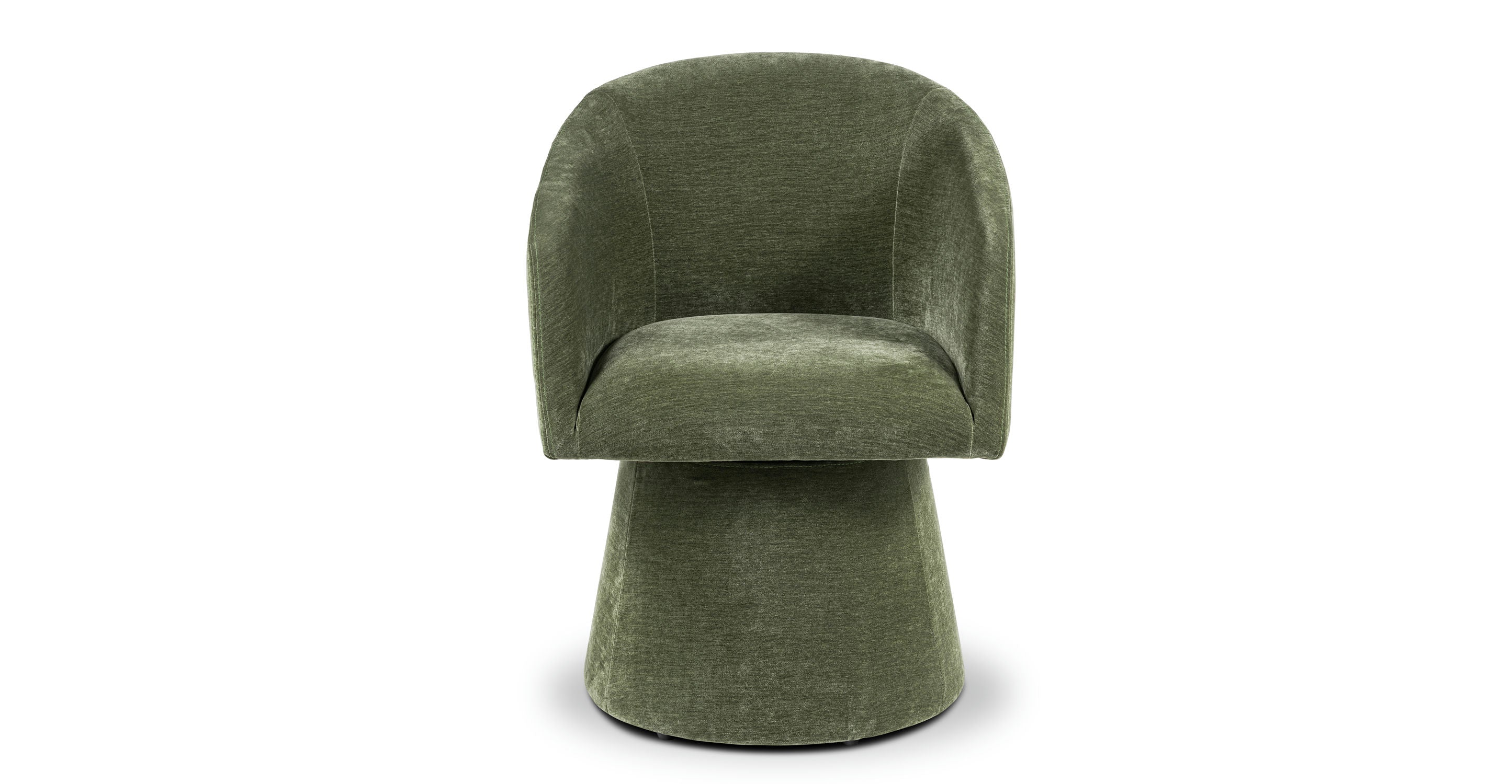 Malone Swivel Dining Chair - Modern 360° Rotating Kitchen Chair with Padded Seat - Perfect for Dining Room, Kitchen, Office & Small Spaces