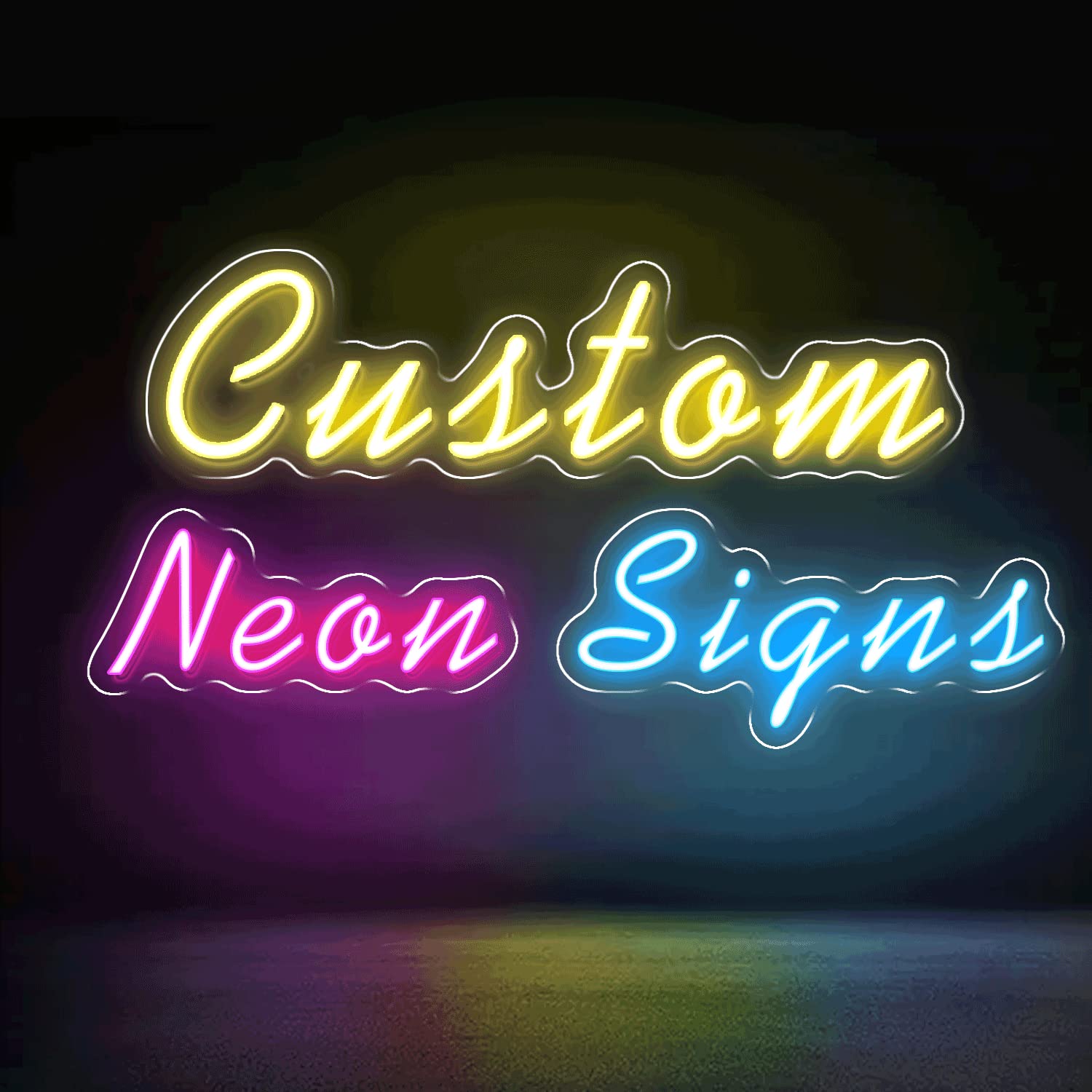 Custom LED Neon Signs - Personalized Wall Decor for Bedroom, Bathroom, Wedding & Birthday Party | Durable Home Decoration for Living Room, Bar, Cafe & Office