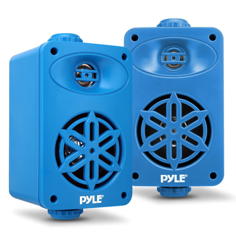 2-Way Indoor/Outdoor Waterproof Speaker System - High-Quality Audio for Patio, Garden, Pool & Home Entertainment