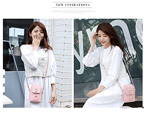 Leather Crossbody Wallet Case for Samsung Galaxy A70 - Adjustable Shoulder Strap with Zipper Card Holder - Women's Phone Purse & Clutch Handbag (White) - Perfect for Travel, Shopping & Everyday Use