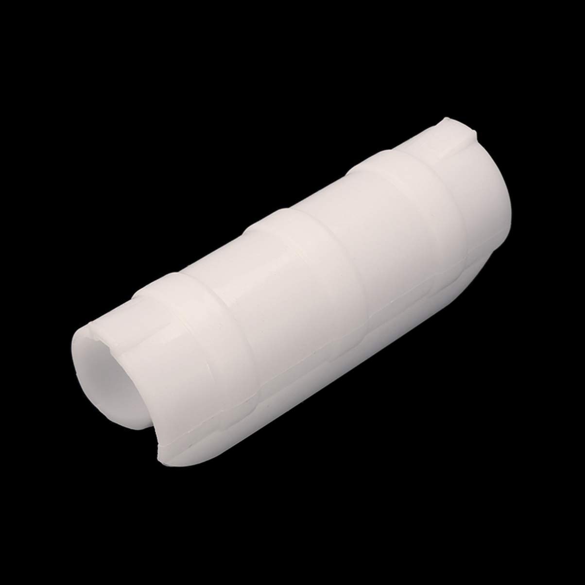 Hemoton 10-Pack ABS Greenhouse Row Cover Clips - Heavy Duty Plastic Clamps for 31-33mm Pipes (White) | Perfect for Securing Greenhouse Film, Plant Protection & Garden Bed Covers