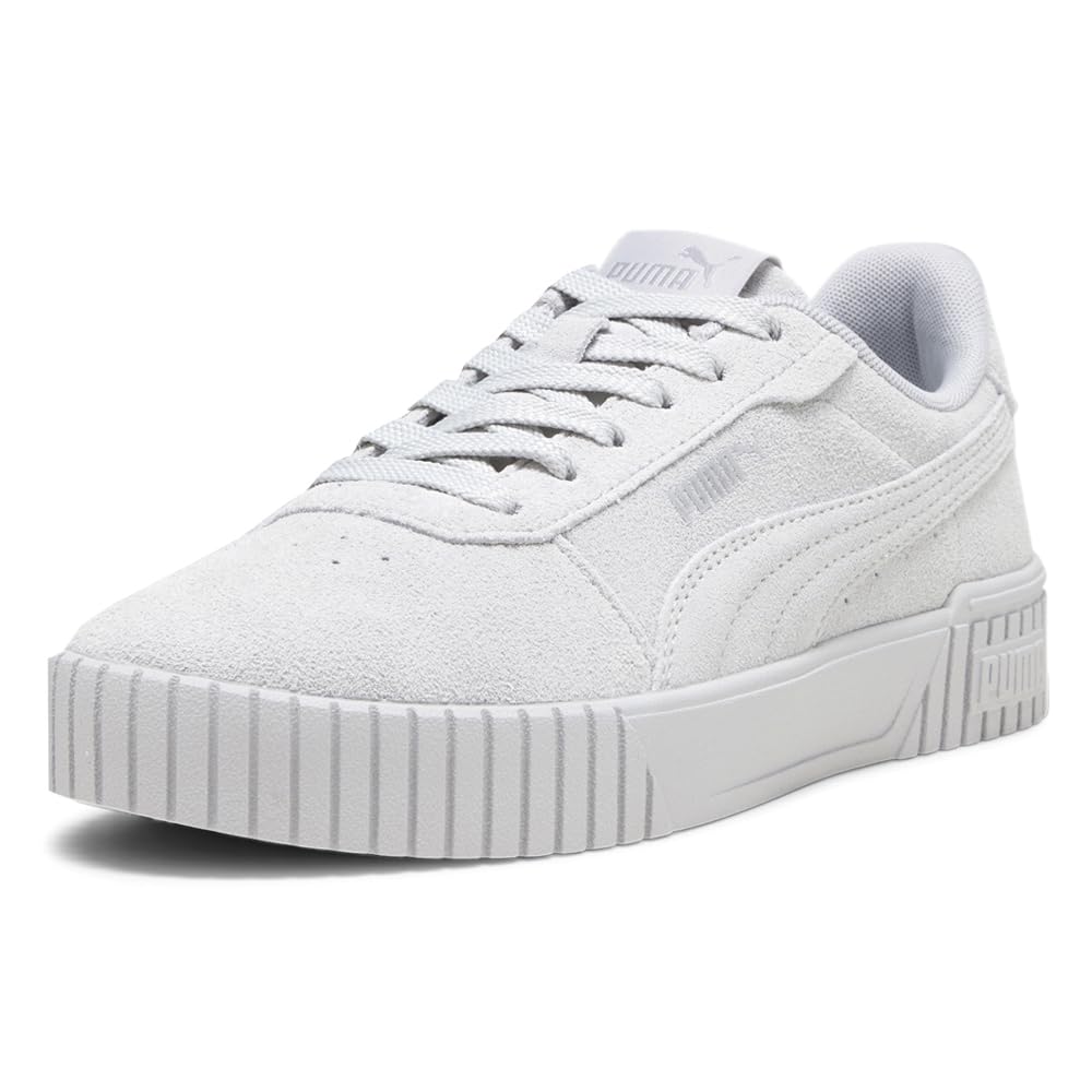 PUMA Women's Carina 2.0 SD Lace-Up Sneakers - Grey Casual Shoes Size 11 M | Comfortable Walking & Gym Shoes for Women | Perfect for Running, Workouts & Everyday Wear