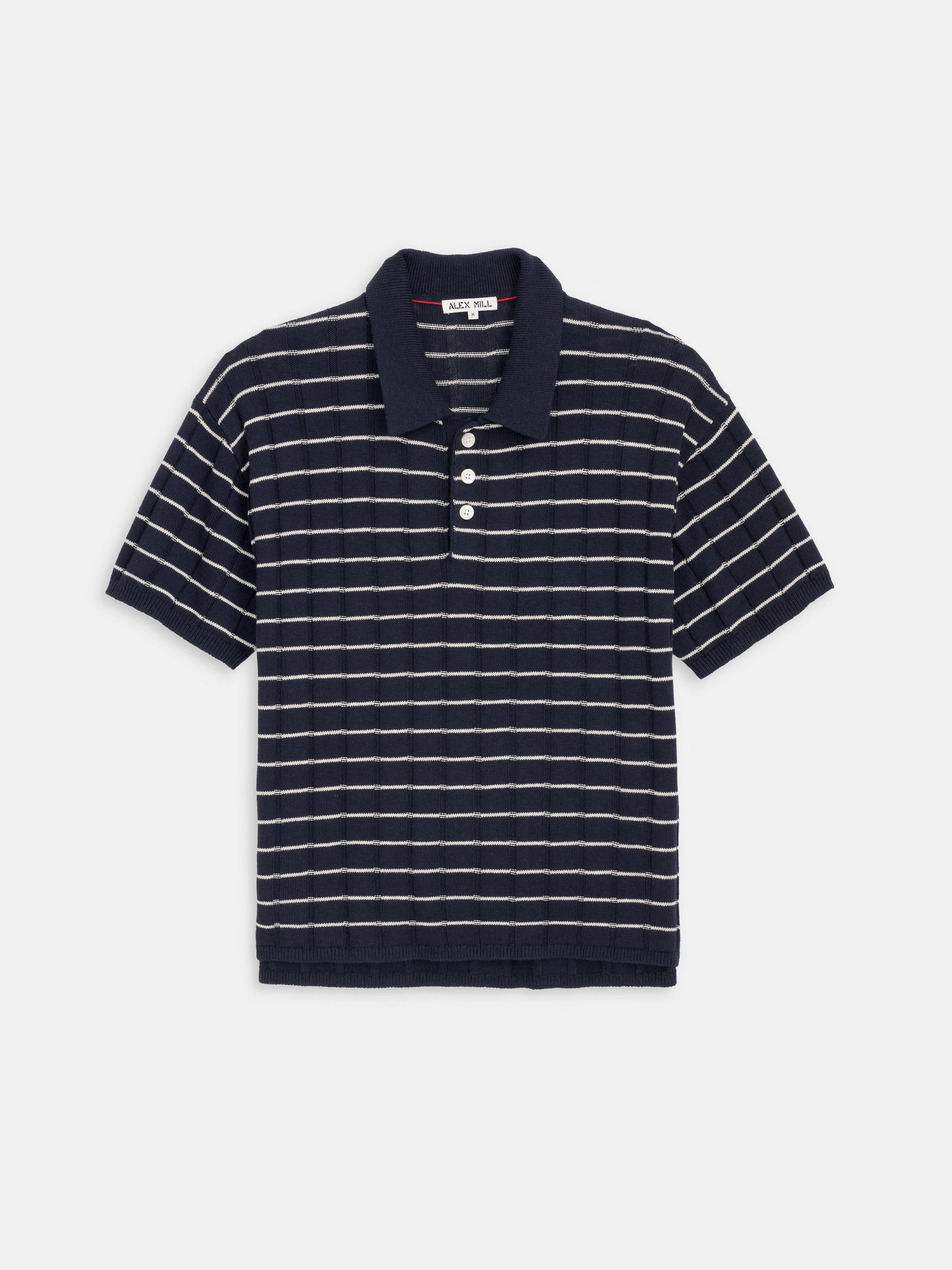 Classic Polo Stripe Sweater for Men - Soft Wide Rib Knit, Comfortable Casual Pullover - Perfect for Office, Date Night & Weekend Outings