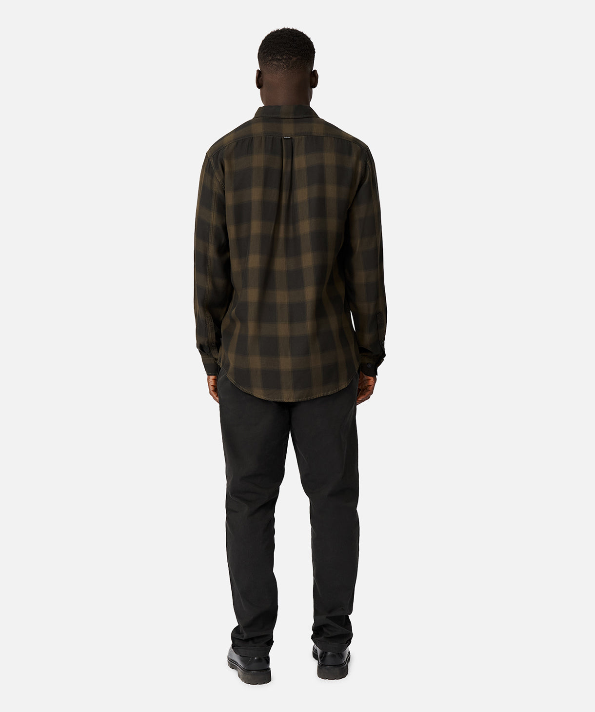 The Bowerman Long Sleeve Shirt - Olive Combo | Comfortable & Stylish Men's Casual Shirt for Outdoor Activities & Everyday Wear
