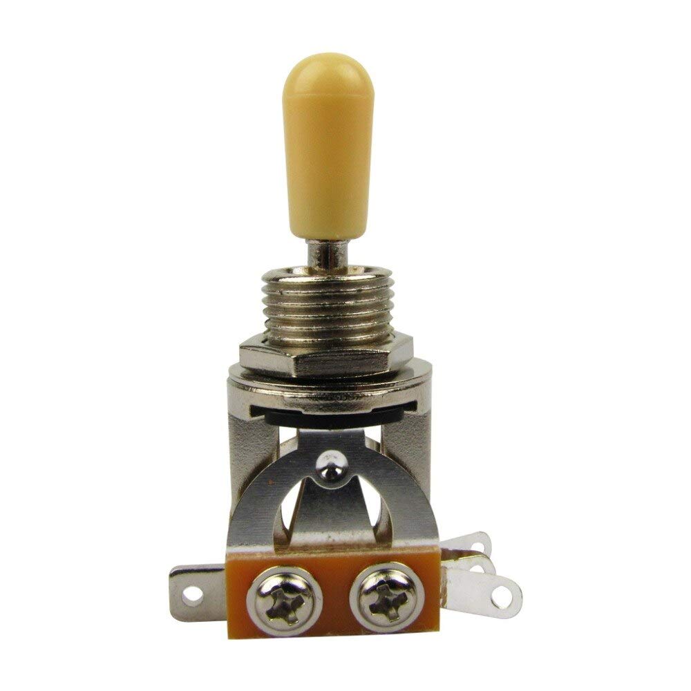 10-Piece 3-Way Toggle Switch Kit for Electric Guitar Pickup Selector - Compatible with Telecaster & Stratocaster Style Guitars - Perfect for Guitar Repair, Upgrades & DIY Projects