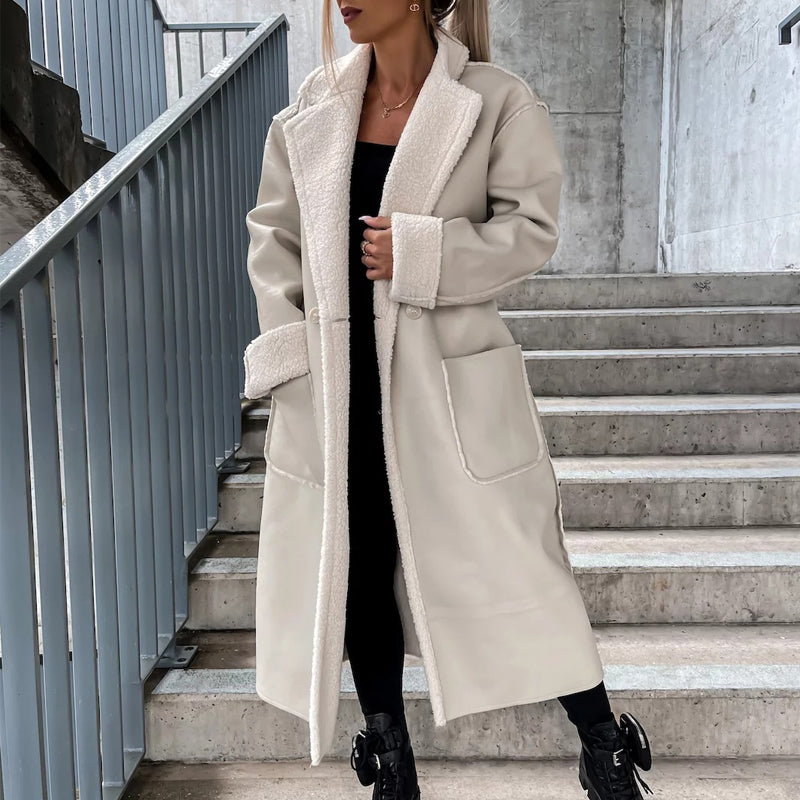 Premium Genuine Leather Jacket for Men & Women - Thickened Winter Coat with Loose Fit Fashion Style - Perfect for Outdoor Activities, Casual Wear & Cold Weather Protection
