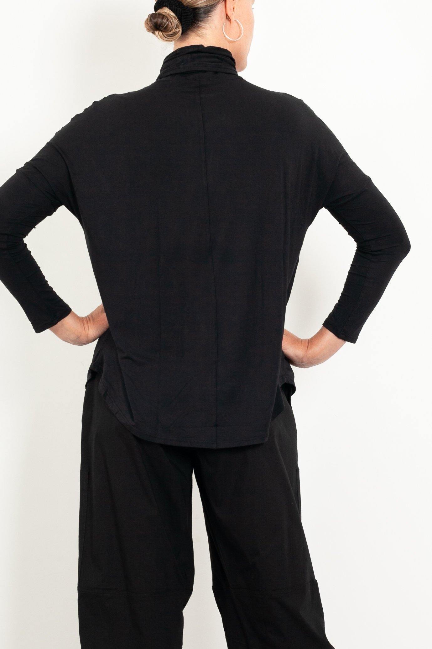 Tani Swing Turtle Neck Women's Tops - Stylish Casual & Office Wear for Everyday Comfort