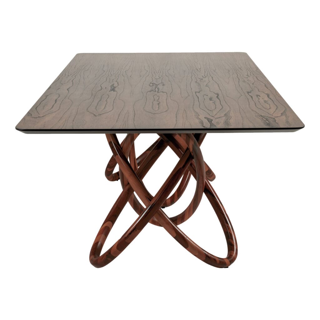 Cyan Design 11756 Elo Dining Table - Dark Brown & Natural Finish - Perfect for Modern Dining Room, Kitchen, or Restaurant Decor