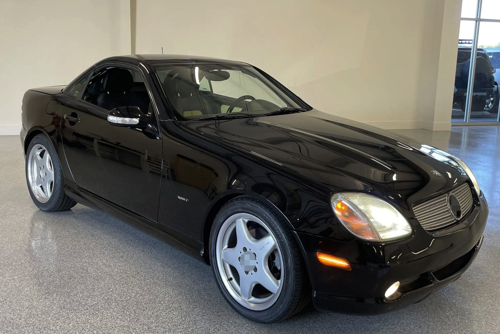 Amber LED Front Side Marker Lights for Mercedes-Benz R170 SLK & W208 CLK Class - Clear Lens, Durable Replacement - Perfect for Night Driving and Car Customization