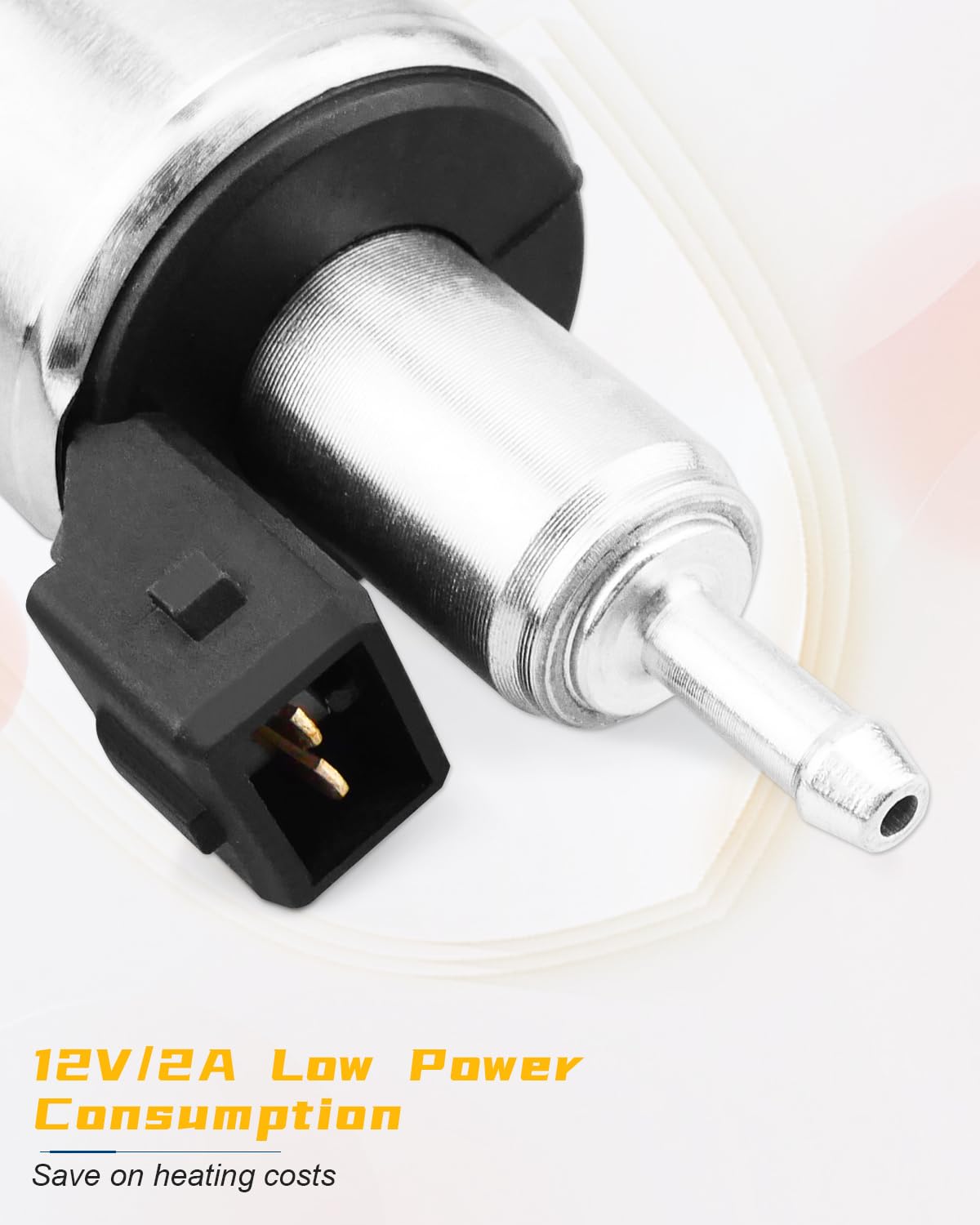 12V Diesel Heater Fuel Pump Compatible with 2KW 3KW 5KW 8KW Parking Heaters - Perfect for RVs, Campers, Trucks & Off-Grid Heating