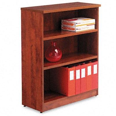 Alera Valencia Series Bookcase - Modern Wooden Bookshelf for Home & Office Organization | Perfect for Living Room, Bedroom, or Study