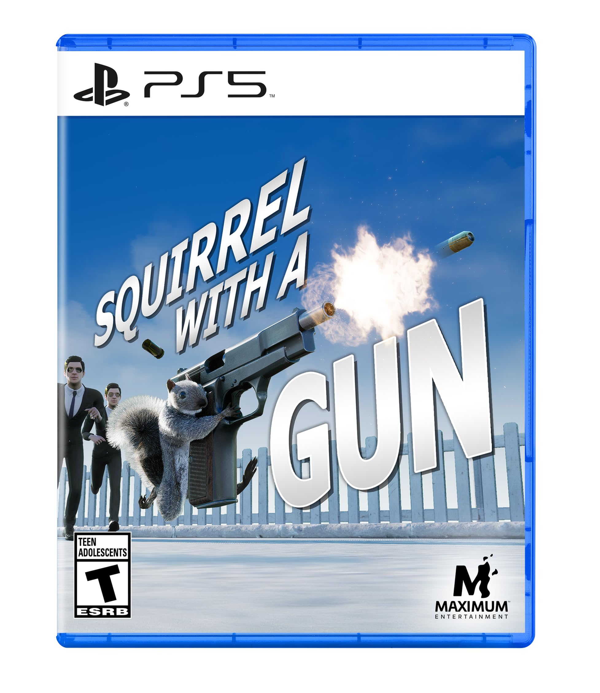 Squirrel with a Gun PS5 Game - Action Adventure Shooter for PlayStation 5 - Perfect for Casual Gaming and Animal-Themed Entertainment