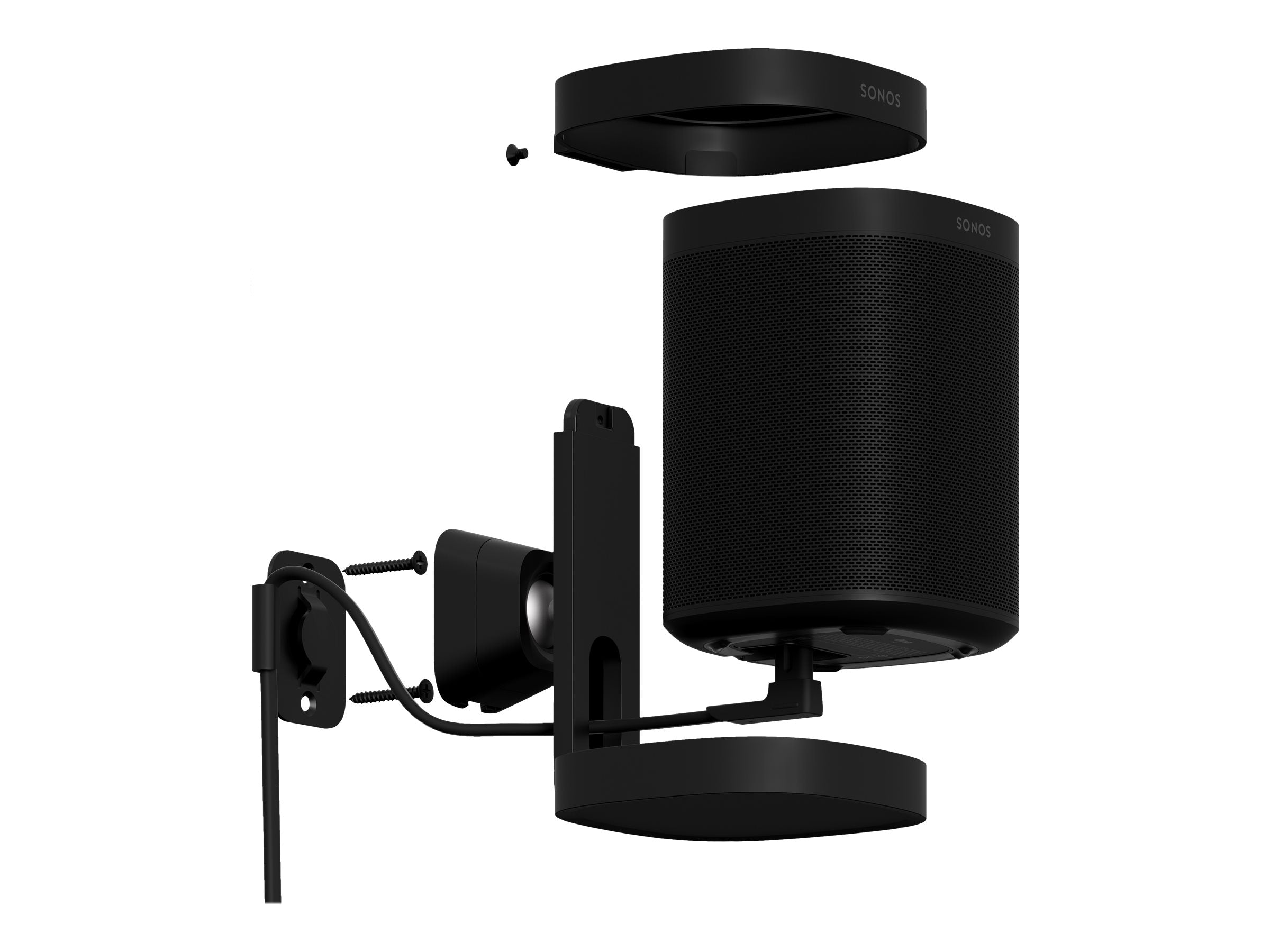 Sonos One Wireless Smart Speaker with Amazon Alexa & Google Assistant - Perfect for Home, Office, and Multi-Room Audio Streaming