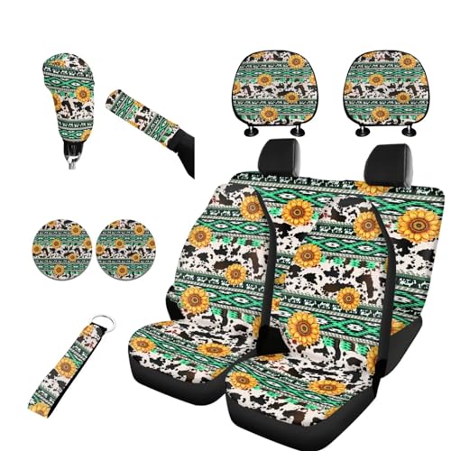 Western Aztec Cow Spotted Sunflower