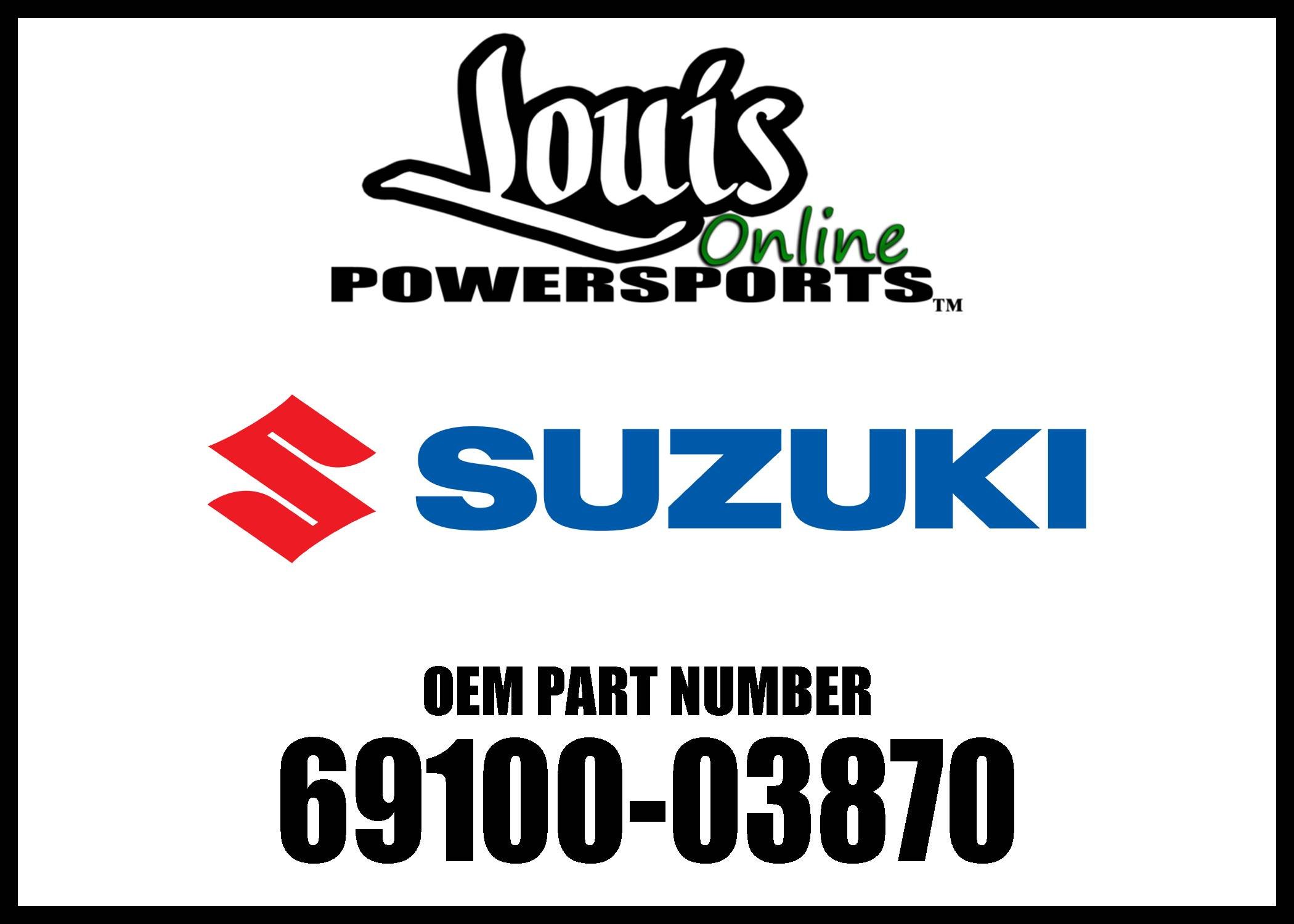 Original Suzuki 69100-03870-000 Brake Pad Set 6910003870000 - High Performance Replacement for Suzuki Vehicles - Perfect for City Driving & Off-Road Adventures